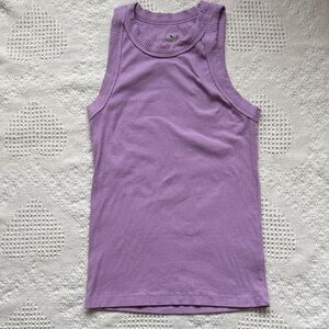 Athletic Works Lavender Ribbed Tank